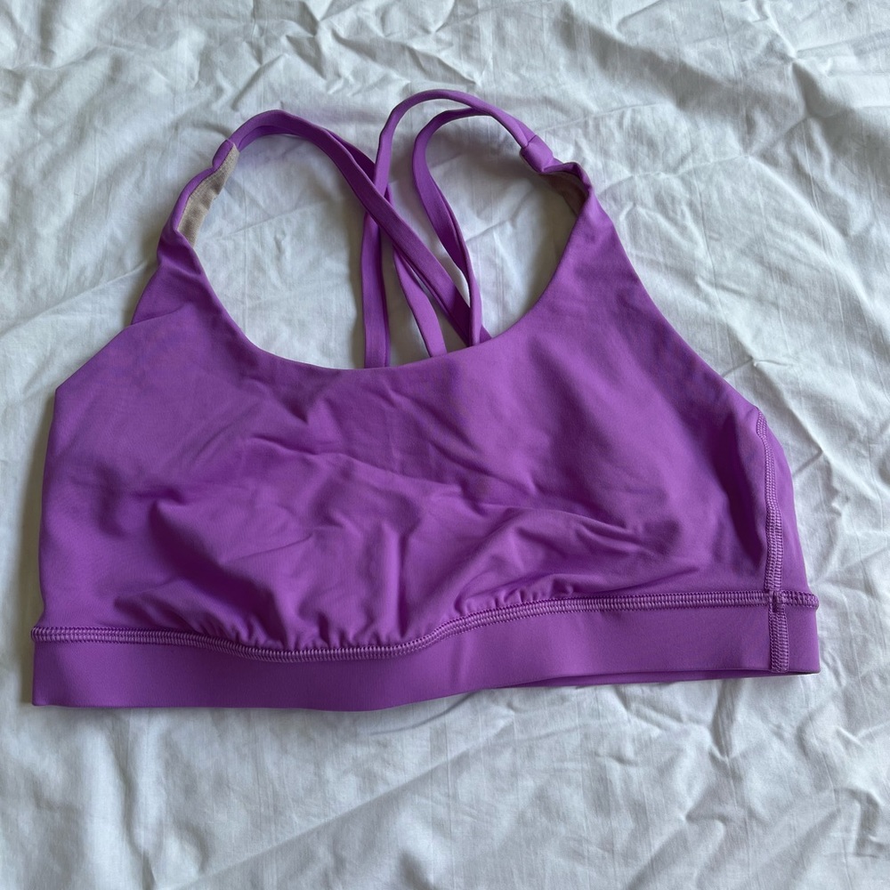 Lululemon purple sports bra